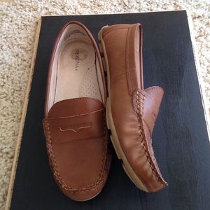 Size 7.5 Cognac/Tan Loafers Merona