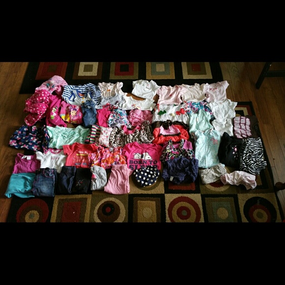 Lot of girl clothes