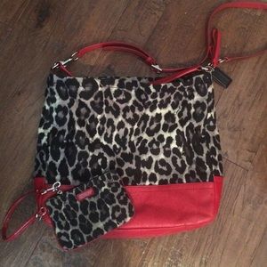 Coach purse w/wallet