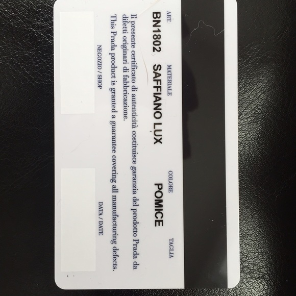 Prada Saffiano Lux Color Pomice - Picture 4 of 4