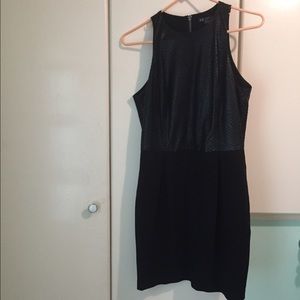 Black 2 tone A/X dress.
