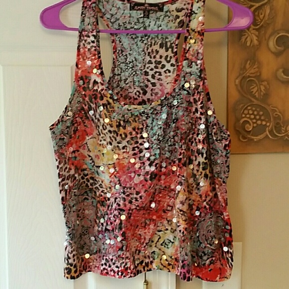 Sequin Tank