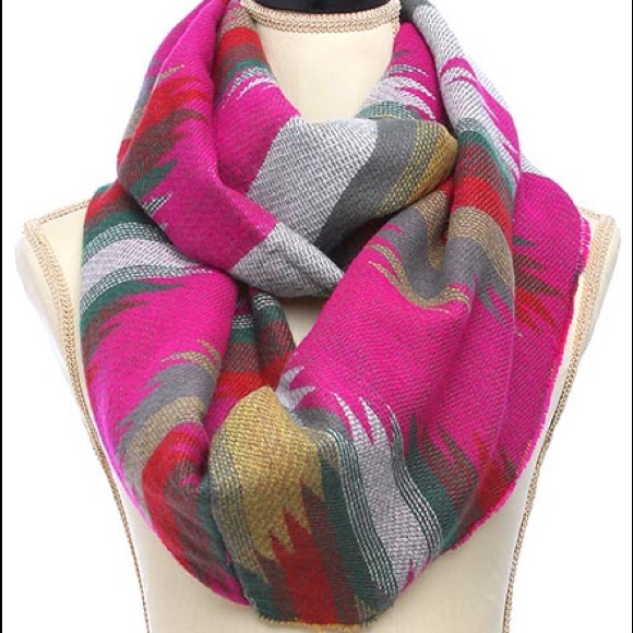 Accessories - Aztec infinity scarf