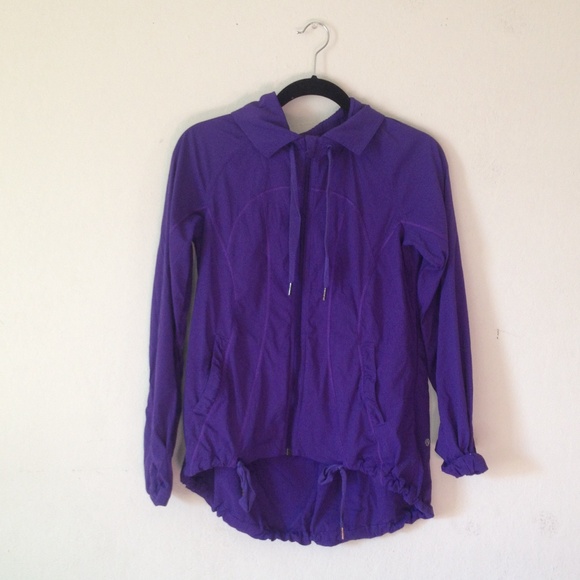 Lululemon Athletica Purple Light Weather Jacket