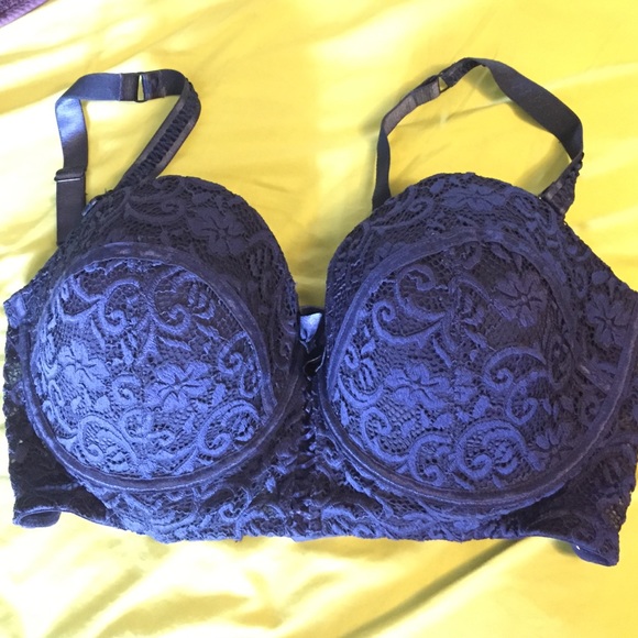 Navy Blue Bra & Underwear Set