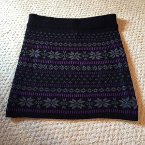 Body Central sweater  type skirt