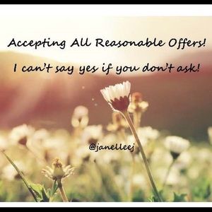 Feel free to submit reasonable offers!
