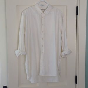 NWOT Madewell Button up shirt L