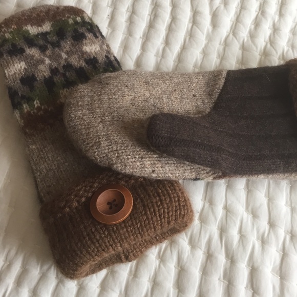 SOLD Hand Made Mittens