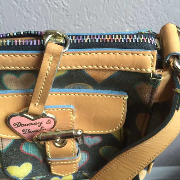 Dooney & Bourke Hearts Handbag - Picture 3 of 4