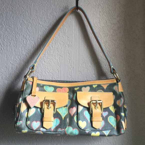 Dooney & Bourke Hearts Handbag - Picture 4 of 4