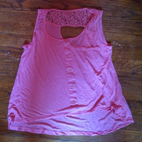 High low sleeveless top