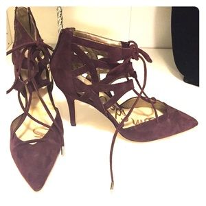 New! Sam Edelman burgundy heels!