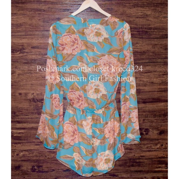 SHOW ME YOUR MUMU Romper Classic Swingy Bohemian - Picture 3 of 4