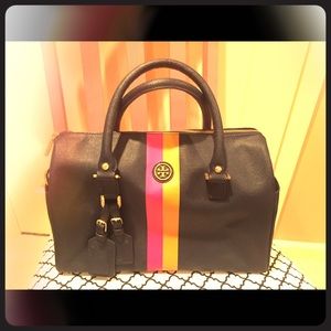 Authentic Tory Burch Navy Handbag