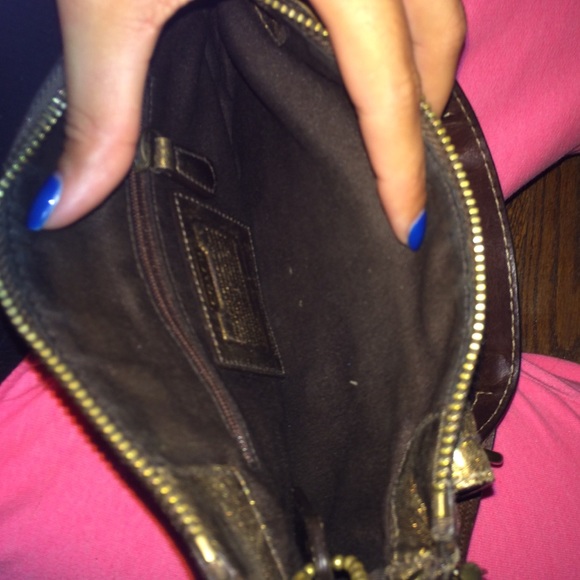 Authentic Gold Coach Purse - Picture 3 of 3