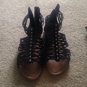 Gladiator sandals!