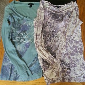 Distressed bling shirts bundle
