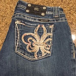 Miss Me Fleur De Lis Jeans