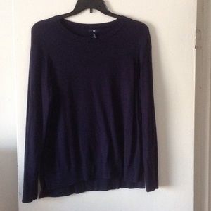 Navy sweater