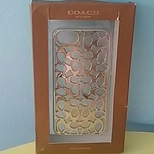 Coach IPhone 5/5S cover