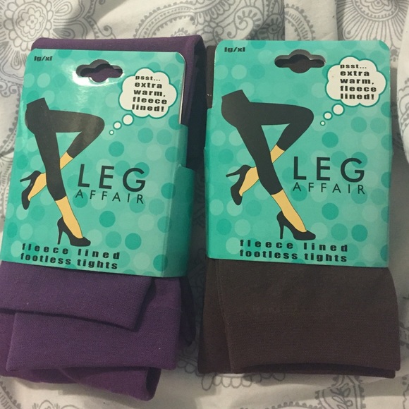 2 Fleece Lined Leggings