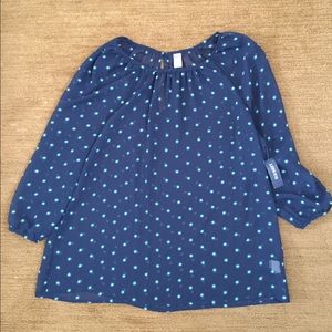 Old Navy sheer blouse