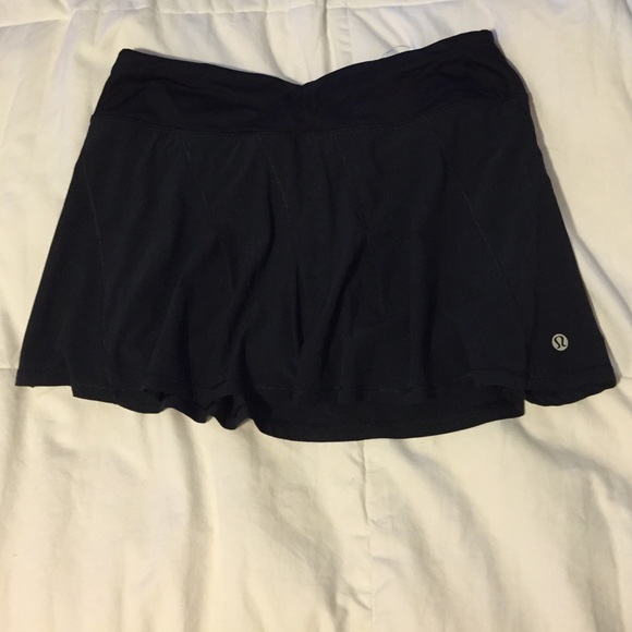 Lululemon Black Skirt