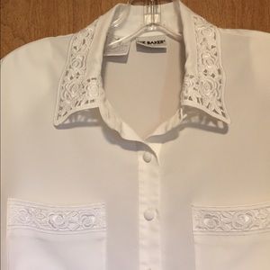 Beautiful Vintage blouse, by Liz Baker.