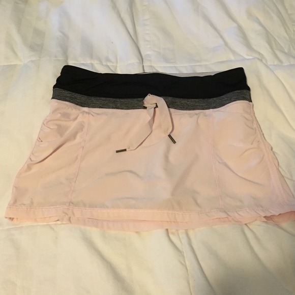 Lululemon Pink Mist Energy Skirt