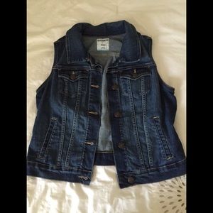 Old Navy denim vest
