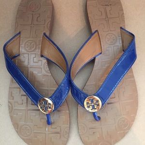 Blue Tory Burch sandals