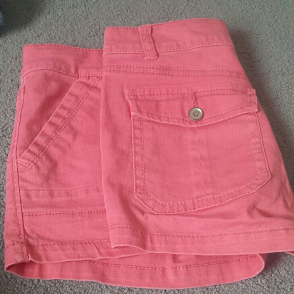 Pink (jean) shorts