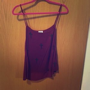 Tobi cross top