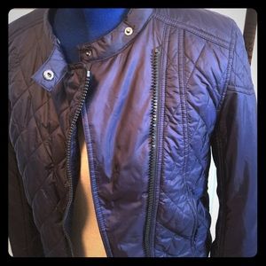 Gap quilted down Moto jacket