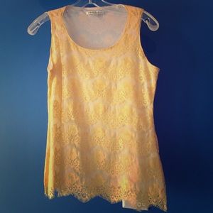 Banana republic lace tank