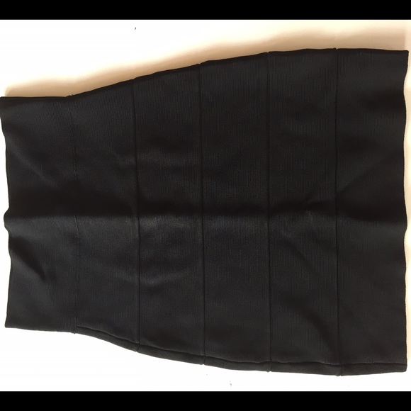 BCBG Maxazria bandage skirt black size XS