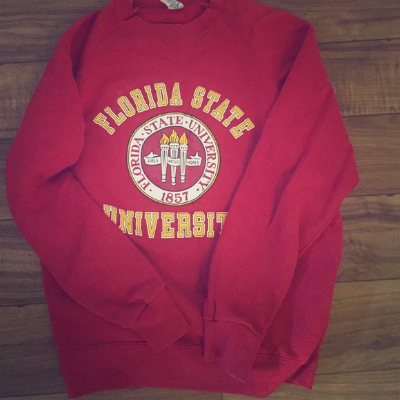 Retro Florida State University Crewneck
