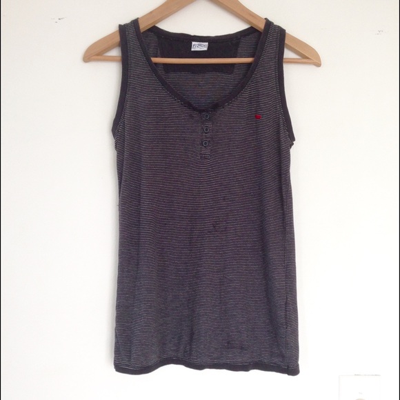 Levi's Pinstripe Vest Top