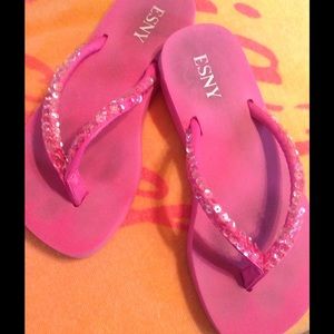 🌺ESNY Pink flip-flops !🌺