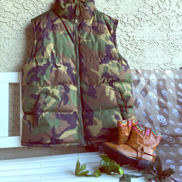 Camo vest
