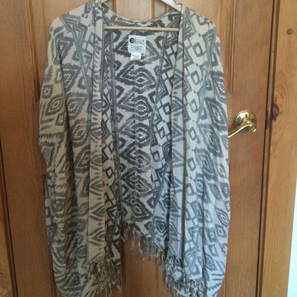 Billabong Tribal Print Kimono