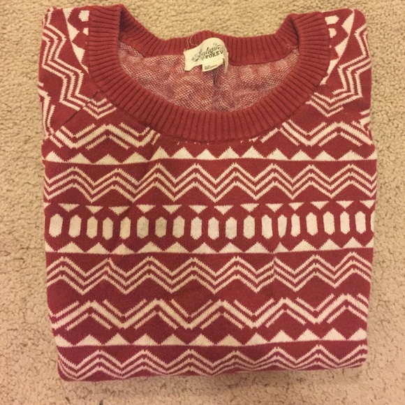 AZTEC PRINT SWEATER