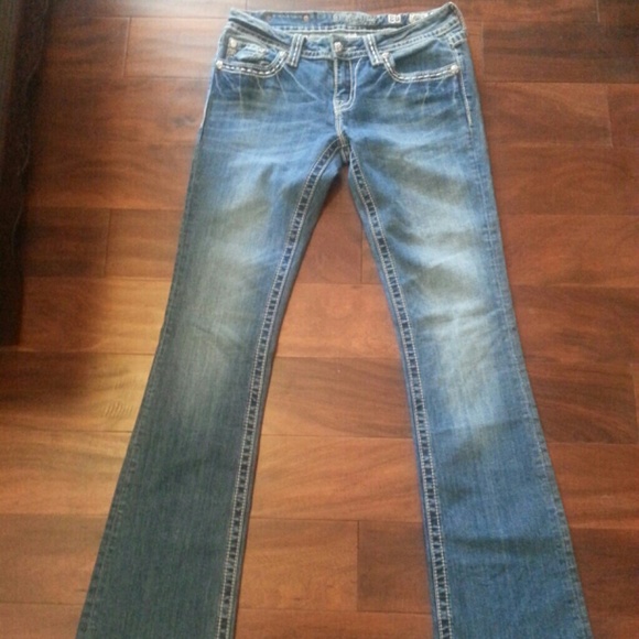 👖Miss Me Women's Boot Cut Jeans Size 28/6 Long👖