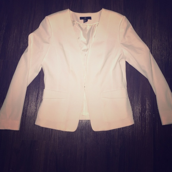 White blazer