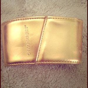 Starbucks Gold Sleeve