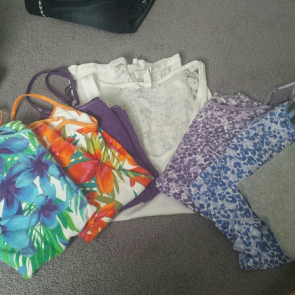 (7) Aeropastale tank bundle