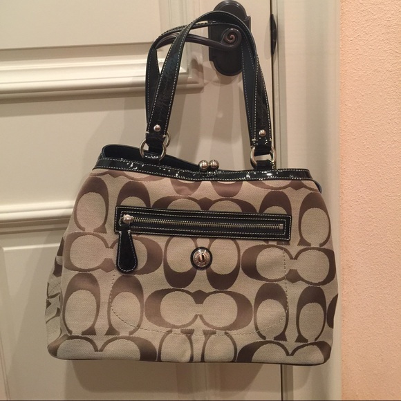 Two coach handbags
