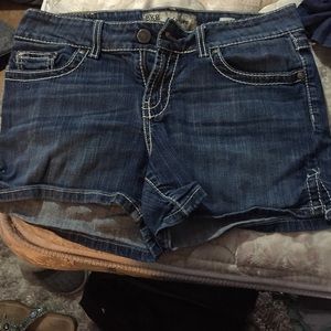 BKE jean shorts