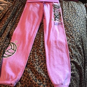 Justice sweatpants size 8
